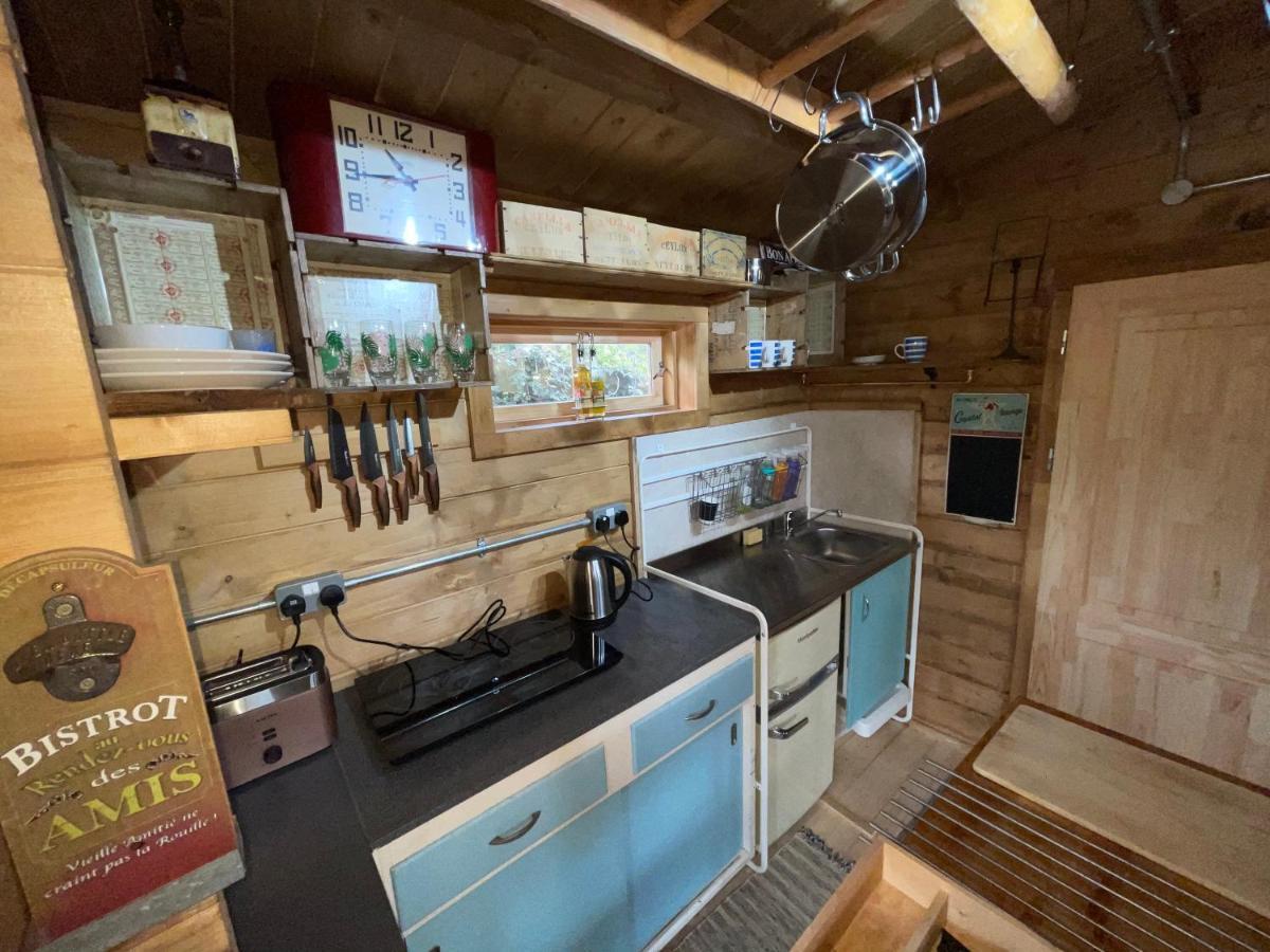 Retro Private Lodge With Hot Tub Nr Dartmoor Newton Abbot Buitenkant foto