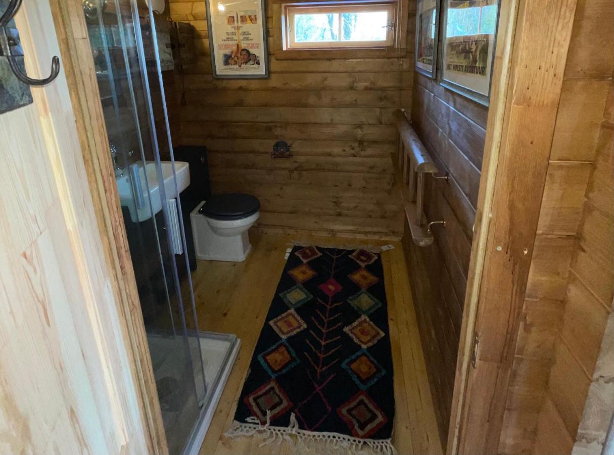 Retro Private Lodge With Hot Tub Nr Dartmoor Newton Abbot Buitenkant foto