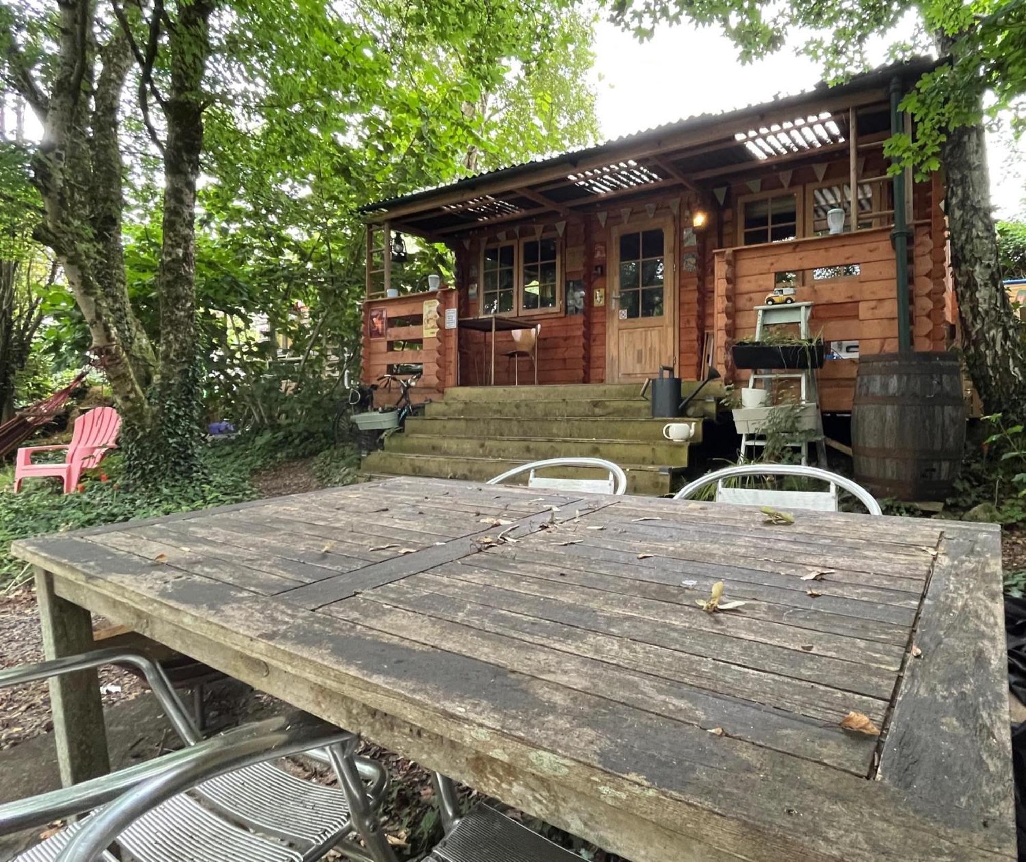 Retro Private Lodge With Hot Tub Nr Dartmoor Newton Abbot Buitenkant foto